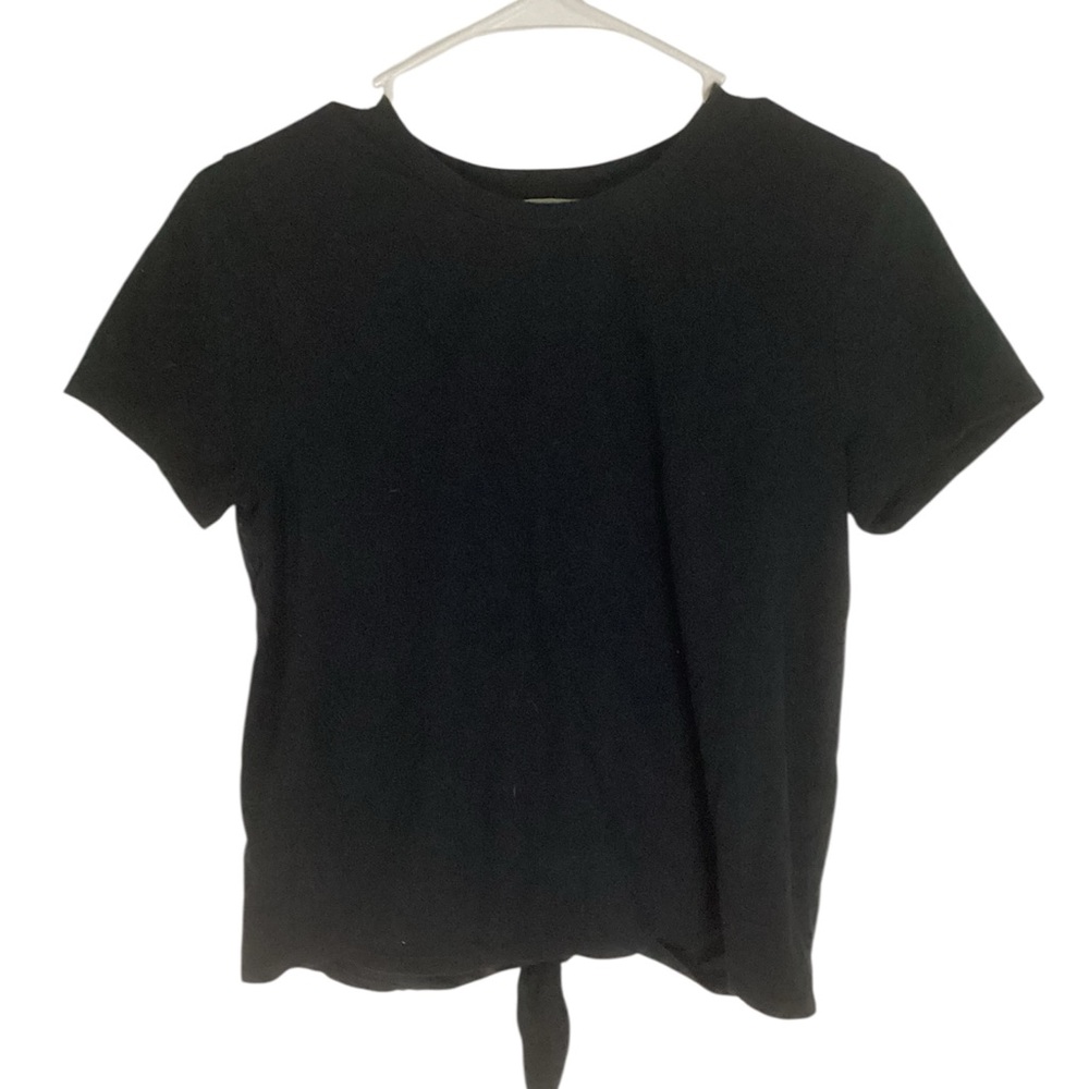 Madewell Woman’s Short Sleeve Knot-Back Tee Size Small